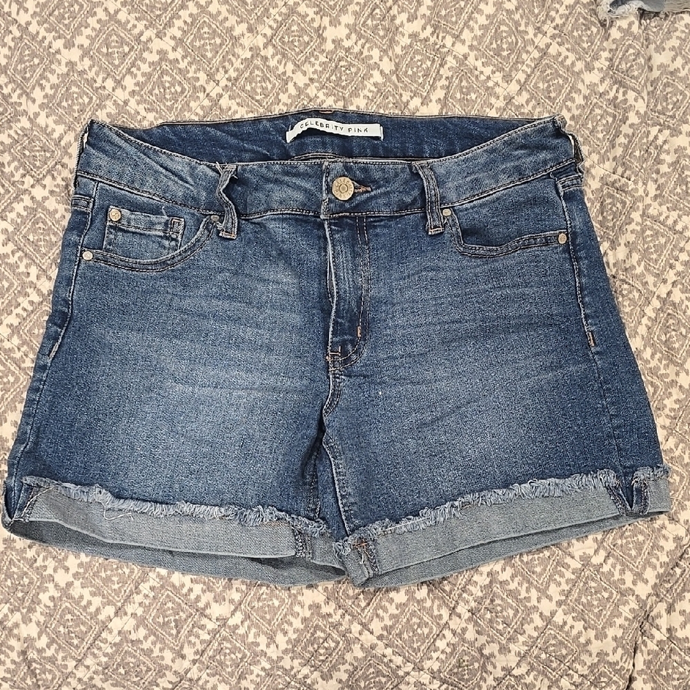 Celebrity Pink Denim Shorts